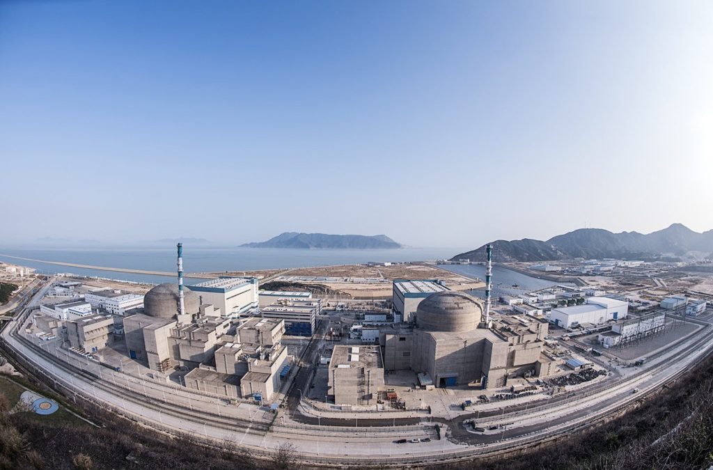 Décontamination du premier réacteur nucléaire EPR au monde à Taishan en Chine